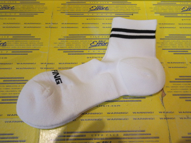 WASHI LINE SOCKS L BRG261F03 White