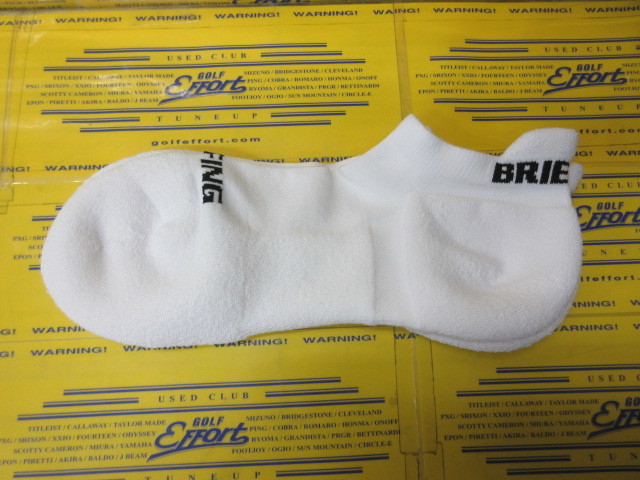 WASHI SHORT SOCKS M BRG261F01 White