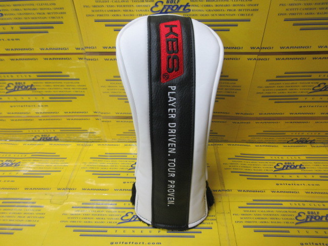 KBSヘッドカバー UT BLACK/WHITE