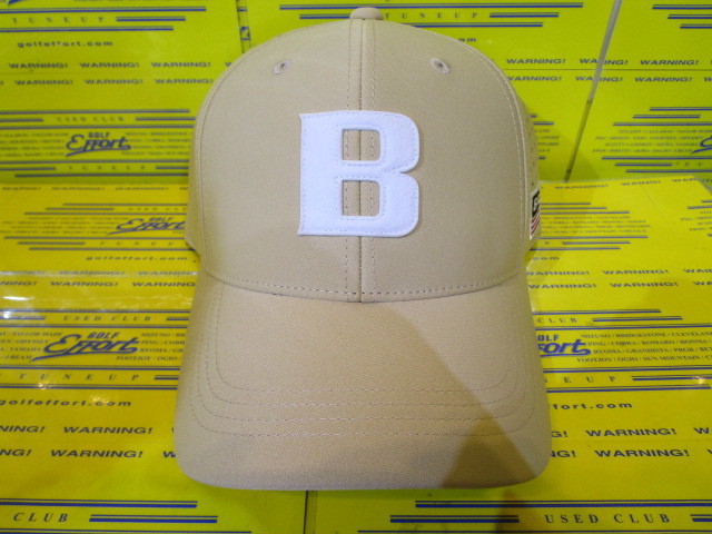 MS PUNCHING MESH INITIAL CAP BRG261MB9 Beige