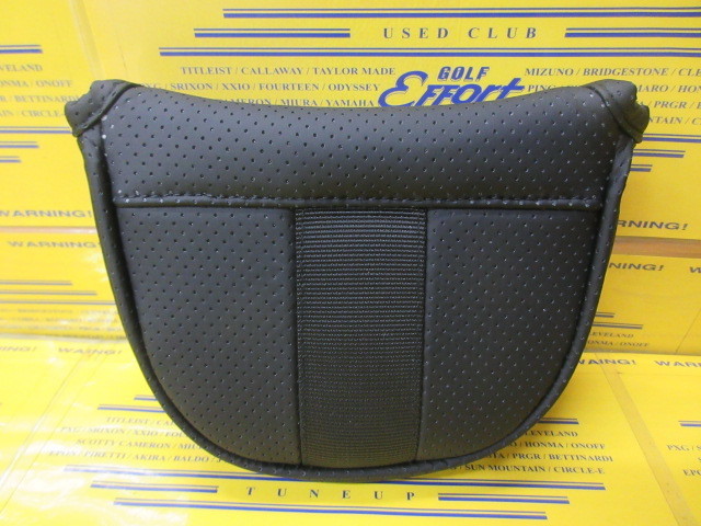 パンチング マレットパターカバー Black