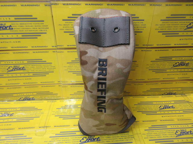 BRIEFING<br>FAIRWAY WOOD COVER PRO CAMO COMBI BRG261G13 Arid×Tan