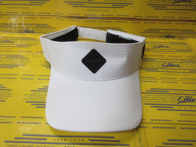 MS SEERSUCKER VISOR BRG261MC1 White