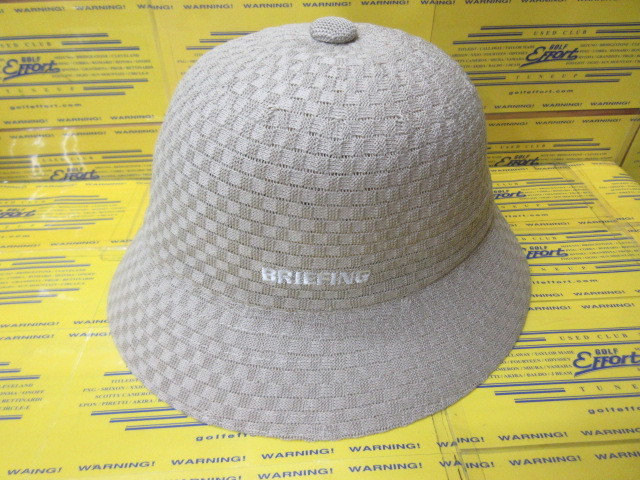 MS BASKET WEAVE BELL HAT BRG261MD3 Beige