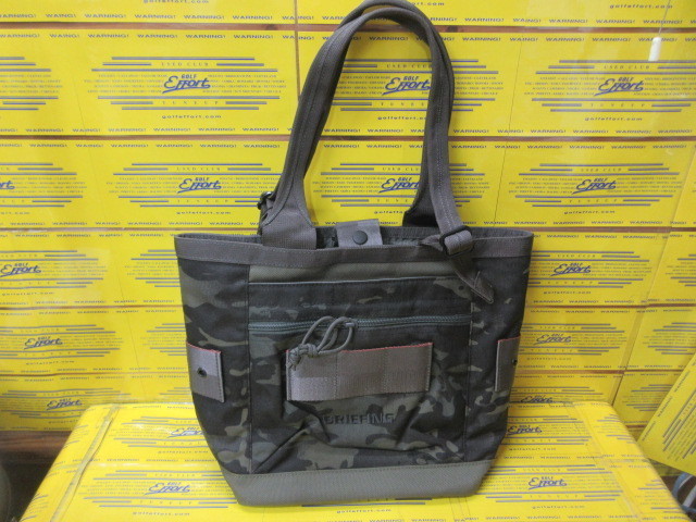 BRIEFING<br>CART TOTE TALL CAMO COMBI BRG261T16 Multicam Bk×R.Green