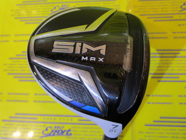 フェアウェイウッド/テーラーメイド SIM MAXの中古ゴルフクラブ在庫
