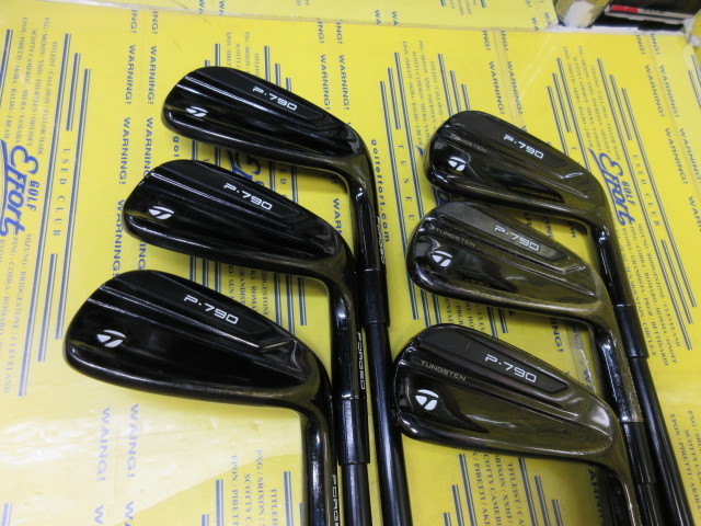 P790 BLACK(2019)　5I〜PW 6本　テーラーメイド　美品 テーラーメイド/P790(2019) BLACKの中古ゴルフクラブ商品詳細 | ゴルフ