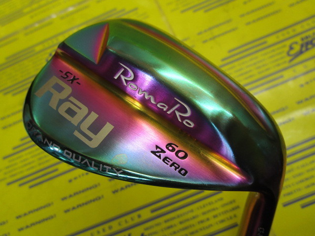 ロマロ　Ray SX-ZERO 50° 56° 60° 3本セット ロマロ Ray SX-ZERO Ltdのスペック詳細 | 中古ゴルフクラブ通販