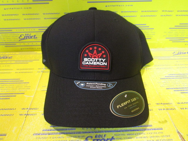 CROWN STACKED RUBBER PATCH FLEXFIT HAT
