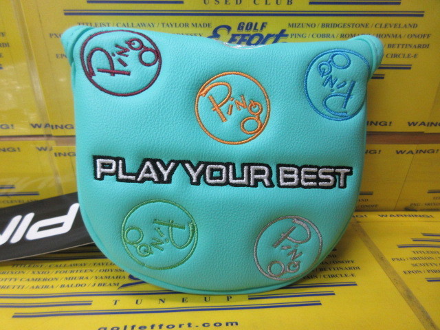 HC-U2603 Dancing Ping Putter Cover Mallet Turquoise