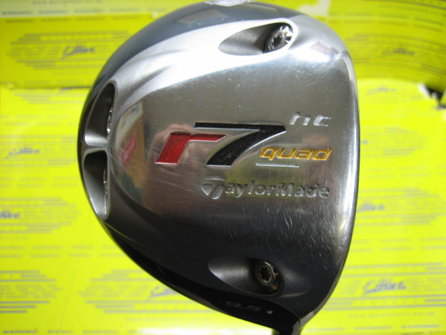 左利き】ドライバー テーラーメイド r7 quad ht