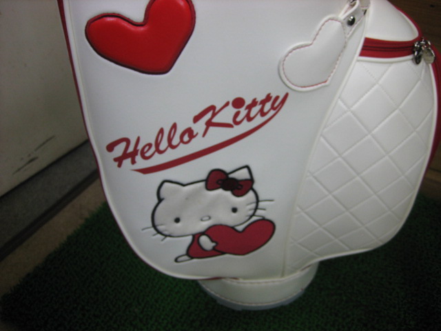 超特価美品 HELLO KITTY ゴルフキャディバッグ labcenterpn.com.br