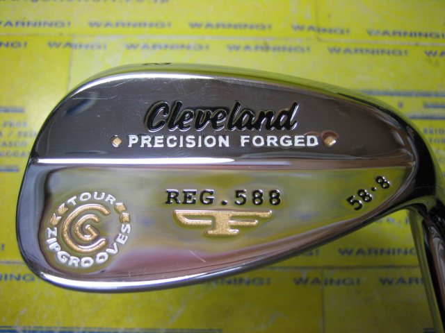 クリーブランド/588 PRECISION FORGED CHROMEの中古ゴルフクラブ商品