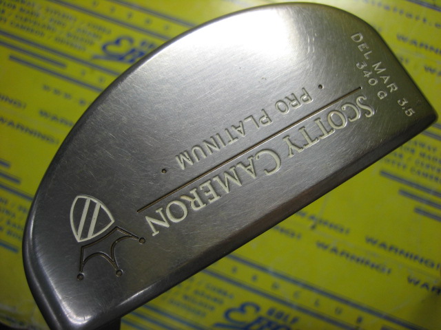 スコッティ キャメロン/PRO PLATINUM DEL MAR 3.5 340Gの中古ゴルフ