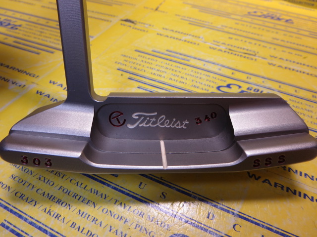 Titleist 303 SSS Scotty Cameron パター