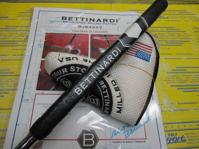 ベティナルディ/TOUR BLADE II 110 DASSの中古ゴルフクラブ商品詳細 