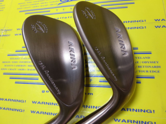 アキラ/15th Anniversary Wedgeの中古ゴルフクラブ商品詳細 アキラ/15th Anniversary Wedgeの中古ゴルフクラブ商品詳細