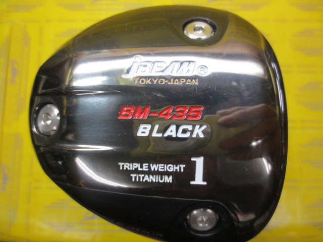 ヘッド単品 J BEAM J BEAM BM-435 ブラック ドライバー - 1W