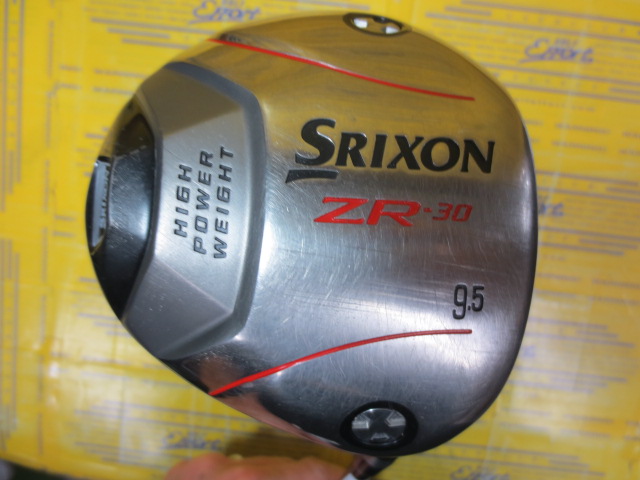 ダンロップ SRIXON ZR-30 9.5° Tour AD QUATTROTECH MD-6 (S) HC ダンロップ SRIXON ZR-30 9.5° Tour AD QUATTROTECH MD-6 (S) HC