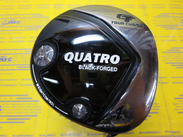 新しい ツアーチャンプ/Quatro BLACK FORGEDの中古ゴルフクラブ商品詳細 クラブ