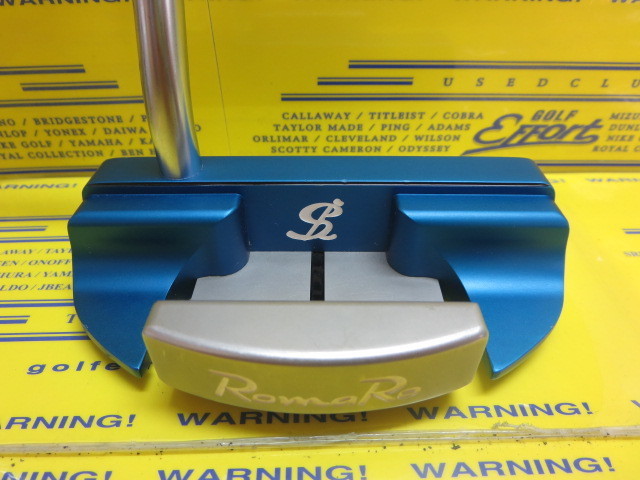 ☆新品☆Romaro ゴルフバッグ 青色 ロゴ入り RomaRo ゴルフキャディー