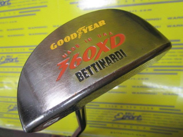 ベティナルディ 360XD パター グッドイヤー タイヤ 記念品 ノベルティ 360-XD ベティナルディ(BETTINARDI) パター(PUTTER