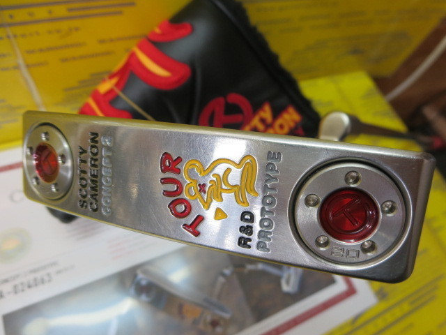 スコッティ キャメロン TOUR RAT CONCEPT 2 PROTOTYPEのスペック スコッティ キャメロン TOUR RAT CONCEPT 2 PROTOTYPEのスペック
