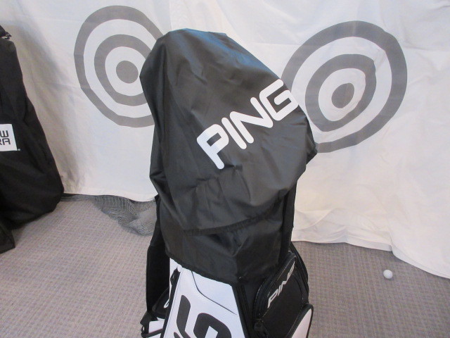 程度良好 人気モデル】ピン PING TOUR STAFF BAG 191 ホワイト