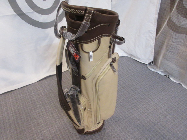 Sun mountain canvas discount leather cart bag