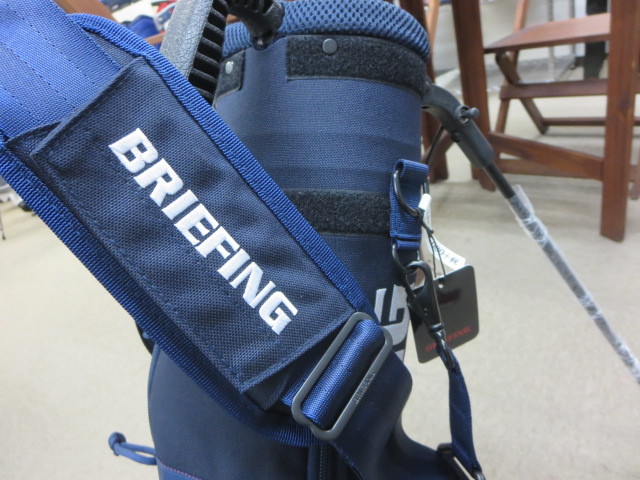 BRIEFINGゴルフバッグ　セルフスタンドキャリーBRG191D06 ネイビー BRIEFING SELF STAND CARRY BRG191D06 Navyのスペック詳細