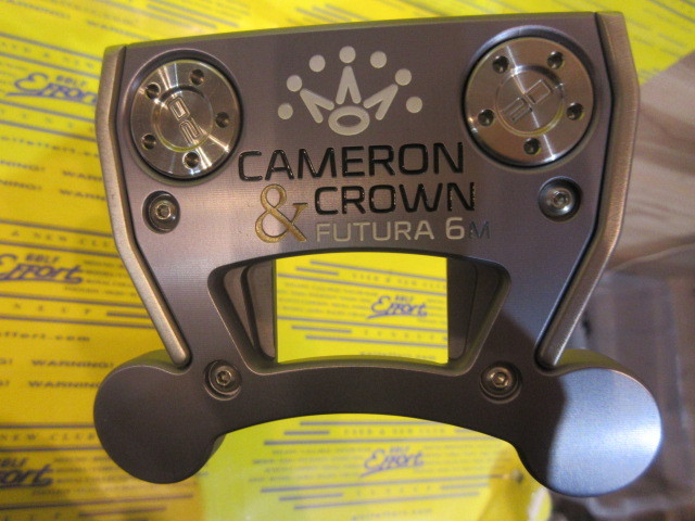 スコッティキャメロン 2017 CAMERON & CROWN FUTURA 6M 33インチ