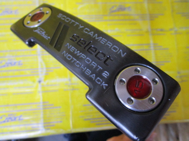 スコッティ キャメロン SELECT(2012) NEWPORT 2 NOTCHBACKの