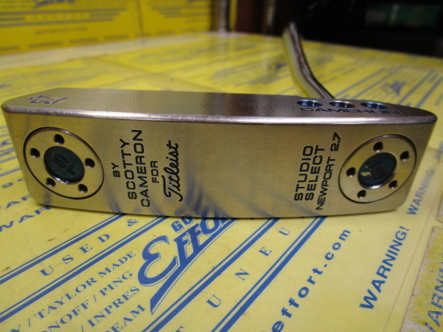 スコッティ キャメロン STUDIO SELECT NEWPORT 2.7 CUSTOMの