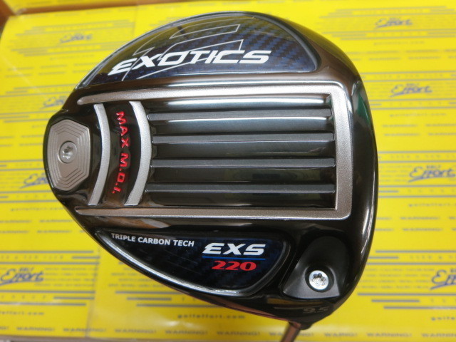 ツアーエッジ EXOTICS EXS220のスペック詳細 | 中古ゴルフクラブ通販【ゴルフエフォート オンラインショップ】