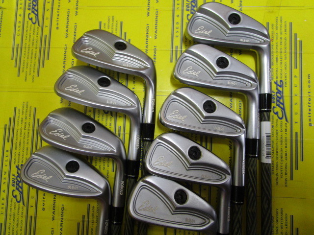 【地クラブ】イーデル SLS-01 メンズアイアンセット 7本 カーボン 地クラブ】イーデル SLS-01 メンズアイアンセット 7本 カーボン