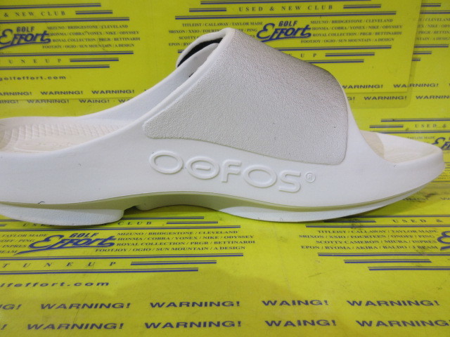 OOFOS OOahh Sport Flex-01 White/Black 26cmのスペック詳細 | 中古 