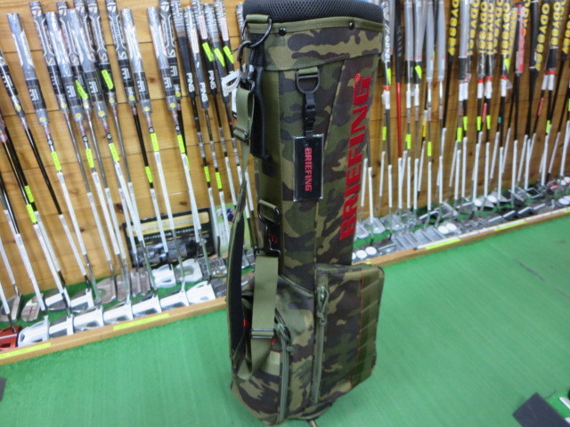 BRIEFING SUNDAY BAG VORTEX×1 同色ヘッドカバー×4 BRIEFING GOLF