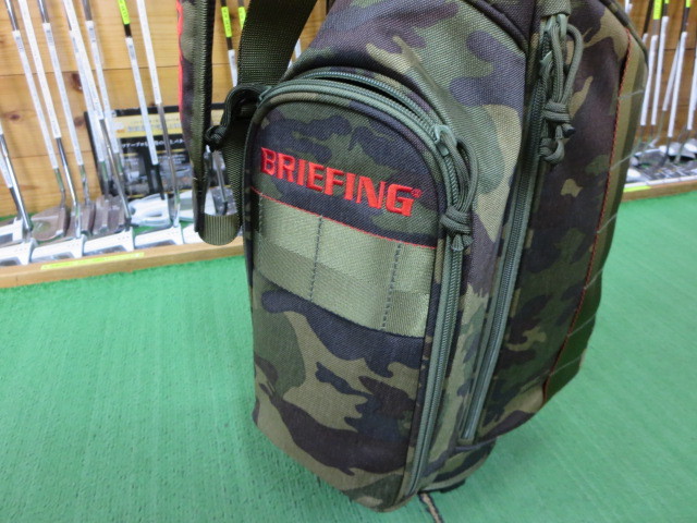 BRIEFING SUNDAY BAG VORTEX BRG211G44 Green Camoのスペック詳細