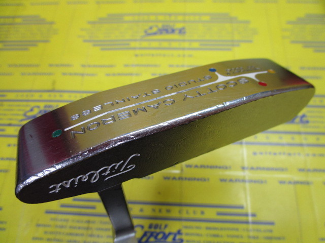 スコッティ キャメロン STUDIO STAINLESS NEWPORT 2 350Gの