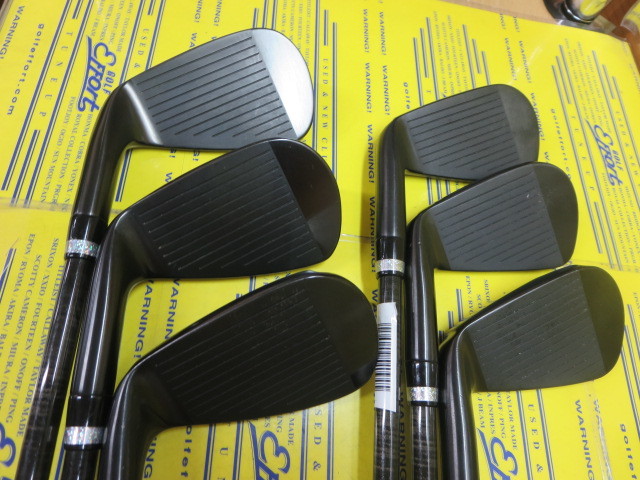 イオンスポーツ(EONSPORTS)CP1 Iron BLACK Limited】打感の良さ