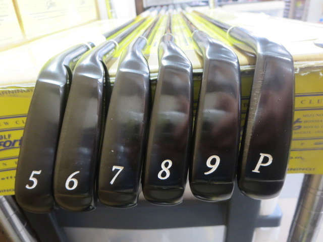 イオンスポーツ CP1 BLACK Limited #6～P 5本セット イオンスポーツ CP1 GIGA FORGED IRON BLACK LIMITEDのスペック