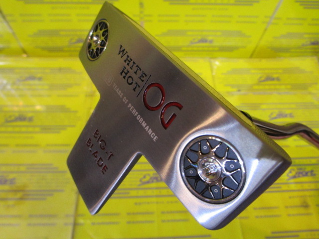 オデッセイ　WHITE HOT OG BIG-T BLADE ウエイトキット付 日本仕様 オデッセイ WHITE HOT OG ホワイトホットOG BIG T