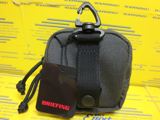 BRIEFING SUNDAY POUCH MINI BRG213G46 Steelのスペック詳細