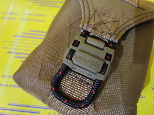 BRIEFING SCOPE BOX POUCH XP COYOTE BRG213G22 Coyoteの