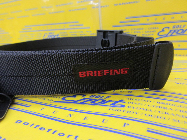 BRIEFING WS NYLON BELT FIDLOCK BRG211F25 Blackのスペック詳細