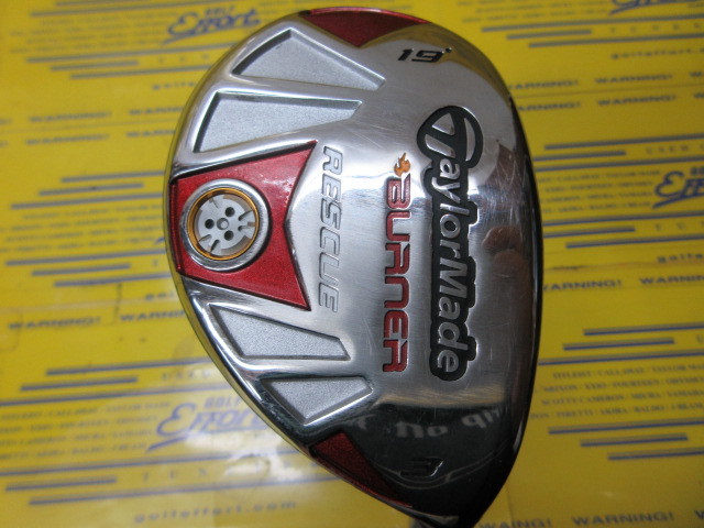 TaylorMade Burner 貧しく Rescue 19° ヘッドカバー付き 売買