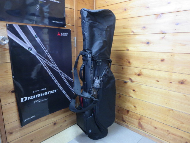 VESSEL PLAYER 3.0 DXR BLACK 8.5型　中古美品 VESSEL（スポーツ） ベゼル プレイヤー 3.0 スタンド キャディ