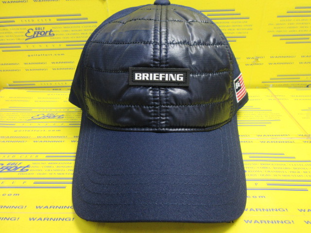 BRIEFING MS QUILTING CAP BRG213M82 Navyのスペック詳細 | 中古ゴルフ