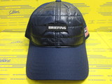 BRIEFING　MS QUILTING CAP BRG213M82 Navy