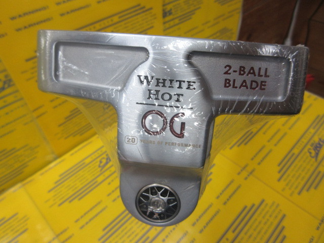 オデッセイ WHITE HOT OG 2-BALL BLADE TOUR LINEDのスペック オデッセイ WHITE HOT OG 2-BALL BLADE TOUR LINEDのスペック